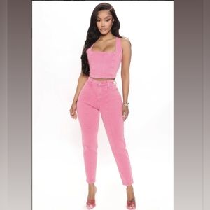 Fashion Nova candy coats high rise mom jeans
